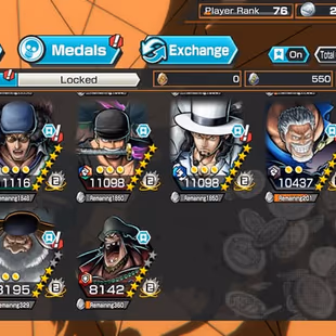 [4145] [IOS+ANDROID] 15 EX - HB 62 - Garp + Saturn + 3 Shanks + Luffy Blue + Lucci + Roger + Whitebeard + Akainu + Luffy - Image 4