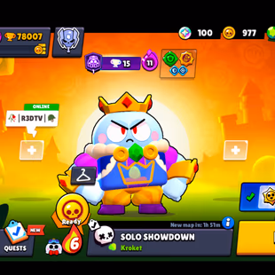 425 SKINS | 78.000 TROPHIES | 101 BRAWLERS | 34 HYPERCHARGE | 44 MAX | 42 PRESTIGE | 21 BUFFIES - Image 2