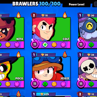 RAREST | 115K TROPHY-174 GEMS | 300X SKINS- 3v3 WINS | 100/100 BRAWLER | 88X LEVEL-10 | 21X MAX | 15X HYPER | 107X PRESI - Image 5