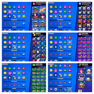 Trophy 105K [Master Rank Hit]💎Brawler 95x Max💎Higest 9110 [] Total Skins 470x [] Billing 83k [] Coin 33k [] Icone 596x - Image 5