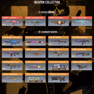 6 Mythic - Sophia Max - BP50 | CX9 | AK117 | XM4 - Sophia & Templar - 15 Legendary Guns - Best Price - Image 4