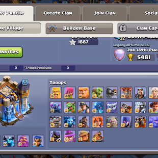 RARE DARK DAYS SKINS SET [TH18] MAX || 4 HERO MAX || ALMOST 9 EPIC EQUIPMENT MAX || 7 MAP || GOOD PROFILE || CHEAPEST - Image 3