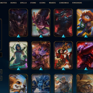 SEVER [ EUW ] - 303 LVL  - IRON LAST RANK - 381 SKINS - FULL CHAMP [ 231456 BE - 57 RP ] - FULL ACCESS  - Image 6