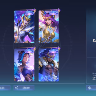 💥 PREMIUM EXALTED 1 ACCOUNT 💥 1 LEGEND || 13 GRAND || 12 EXQUISITE || GRAND RECALL || TOTAL SKINS 418  - Image 3