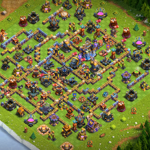 🔥Xp-217🔥 || Th18 || High Defense || High Epic Equipment || Heroes 81-89-50-67-39 || 6 Builders || Nc Free || Cheapest - Image 1