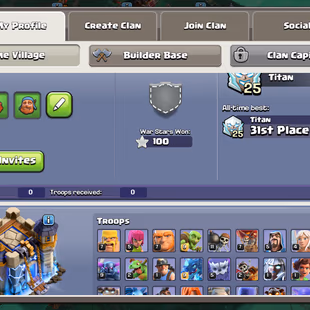 🔥2x Sceneries🔥 || Th18 High Walls || High Epic Equipment || 6 Builders || NC 1k Gems || Cheapest Account - Image 2