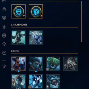 SEVER [ EUW ] - 42 LVL  - GOLD I SOLO / DUE - 5 SKINS - 32 CHAMP [ 6786 BE - 0 RP ] - FULL ACCESS - Image 2