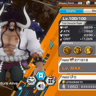 [4074][IOS+ANDROID] 10 EX - Kizaru + Light Luffy + Lucci + Shanks + Sabo + Yamato + Akainu + Kaido + Blackbeard - Image 5