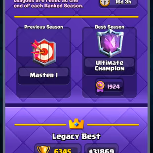 🍓 CHEAPEST 🍓 | ROYAL GHOST GEM | 75 EXP | 80 LVL 15 CARDS | EMPEROR KING | 20 EVO | KT 16 | ULTIMATE CHAMPION RECORD  - Image 8