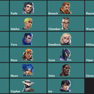 EU 💎 25 Weapon Skins 💎 23 Agents | 70 Buddies | 1 Knifes | 207 Level | 875 VP Inventory Value | 75 Valorant Points - Image 3