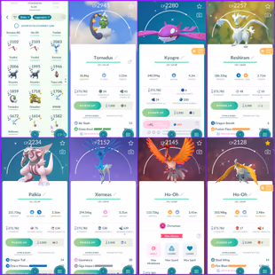 Rare Level 57 Valor 2018 Account | 442 Legendary : 141 Shiny | 2 Armored Mewtwo : 3 Shiny Location BG | Clone Venusaur : - Image 2
