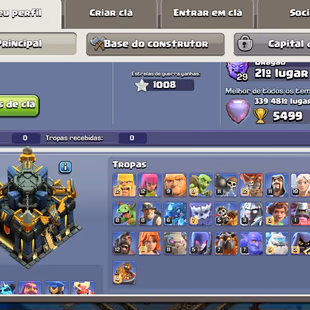 TH 17 FULLY MAX || WALLS MAX DEFENCE MAX || TROOPS MAX!  HEROS 100-100-73-75-50-5 || 22xHEROS SKINS || 13x EPICS HIGH LV - Image 3