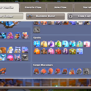 🔥TH 18 ALMOST MAX🔥XP 241-[ 5 EPIC EQUIPMENT MAX SH 26-HERO MAX 105-105-80-55-DEFENSE MAX-HIGH WALLS-NC 500-BEST DEAL - Image 4
