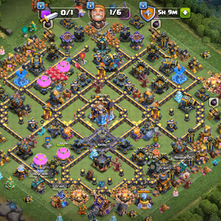 BEST OFFER | TH18 CLOSE MAX | GG-26!FA-26!EB-26!AF-23 | HERO-105-105-95-80-55 | 238-XP | NICE SKINS | DELIVERY INSTANTLY - Image 1