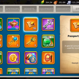 All Platform: 59M - Vip 15 - 6 Commanders - 30 Passport - 357 Gold Heads - 1 Farms  - Image 5