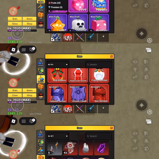 Global - Level 2800 - Money 345K - Swords 25 - Guns 5 - Fruits 23 - Code1085 - Image 1