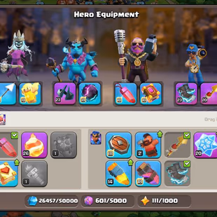 🚀LEGENDARY SUPER TH17🚀EPIC EQUIPMENTS | OP LEVEL HEROS | 400 ABOVE CWL MEDALS | INSTANT DELIVERY | - Image 5