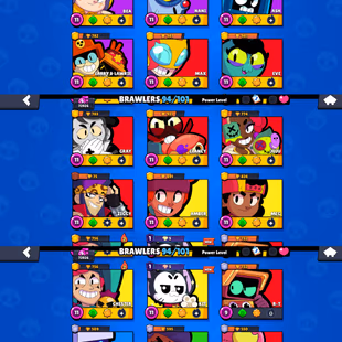 72k TROPHIES | FURIOUS FANG | 62 MAX POWER BRAWLER | 94 BRAWLER UNLOCK | 40 HYPERCHARGE | 256 SKIN | RENAME AVAILABLE  - Image 5