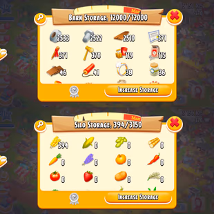 🔥AFFORDABLE FARM LEVEL 112🔥 BARN 12000:12000 | SILO 394:3150 | 1370 DIAMOND | 15 MILLION COINS | CHECK PHOTO | INSTANT - Image 1