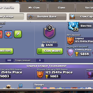 💙 ALL EPIC MAXED 💙 6 HEROES MAXED | TH 18 MAX | DEFENCE MAX | TROOPS MAXD 6400 WS | SAMURAI SKIN SET | 5X RARE SCENERY - Image 4