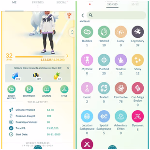 🛑[MG][LIMITED TIME OFFER]LEVEL 32 | 1 XXL - GMAX 4 | 39 LEGENDARY - 12 SHINY | INSTANT DELIVERY - Image 5