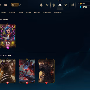 [LAS] 48 Skins | 72 Champions | Unranked (Ex Platinum 3) | Level 84 | INSTANT DELIVERY - Image 3