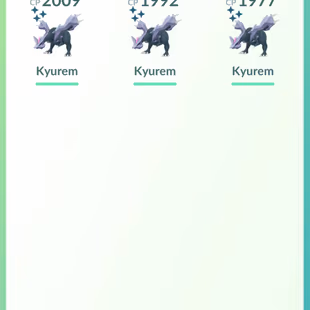 LEVEL 50 [] 3x SHINY LEGENDARY KYUREM TRADABLE [] LEGENDARY RESHIRAM [] 2 MILLION STARDUST [] RENAMABLE - Image 3