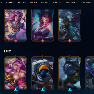 SEVER [ NA ] - 219 LVL  - SLIVER III - 60 SKINS - 150  CHAMP [ 25123 BE - 53 RP ] - FULL ACCESS  - Image 1