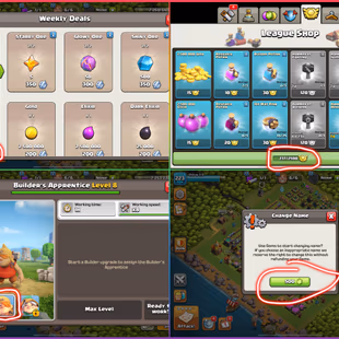 🎯HIGH VALUE TH16) 4144 RAID MEDALS 💯 LOADED 2K GEMS BUILDER APPENTICE MAXED / HEROES 81-83-61-56-32 BH 10 FASTEST - Image 5