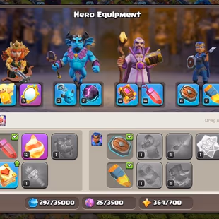 ❗[ TH-13 NEAR MAX ]❗SPIKY BALL [MAX] || G.GUANTLET [16] || HEROS: 63-66-38-45-12 || NEAR MAX DEF - TROOPS - Image 5