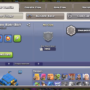 ❗[ TH-12 FULLY MAX ]❗HIGH XP: 195 [RARE] || MAX DEFENCES - TROOPS - WALLS || HEROS: 65-65-30-40 || FAST DELIVERY - Image 2