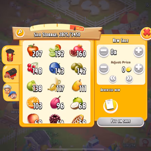 🔥LEVEL 159 💎 DIAMONDS 856 [] BARN 10050 [] SILO 3450 [] VOUCHERS 5875 [] COINS 15.3 M [] MAINLAND UNLOCKED - Image 7