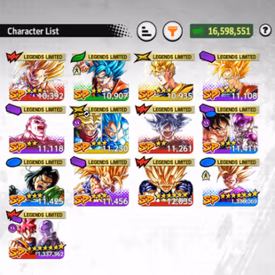 M20-IOS+Android-3 UL Goku Uis Red Star+Nice Team+13 Legends+Good Equipment+Goku&Hit+New SS2 Gohan+SS Gohan+Goku Yelow - Image 5