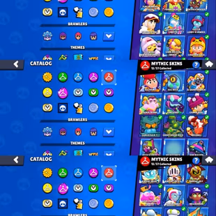 83K TROPHY|56 MAX|50 HYPER|20 BUFFIES|200 GEMS|375 SKINS|650 PINS|500 ICONS|142 EPIC SKINS|12 LEGENDARY SKINS|DREAD KNIG - Image 5