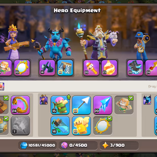 Th15 Almost Max | Hero-90-90-65-40 | Equipment-12-Epic Almost Max | XP-199 | NC-Yes | BEST-DEAL - Image 5