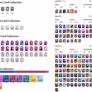 KT 15 | 21 EVOLUTION | 18 Towerskins | 70 EXP | 6 Level 16 | 37 Level 15 | 71 Lvl 14 Cards | 200 Emotes | Namechange 1k  - Image 2