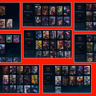 [NA] 183 SKINS | DJ SONA, ELEMENTALIST LUX, PULSEFIRE RIVEN, PRESTIGE SKINS & MORE | INSTANT DELIVERY - Image 1