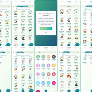  LEVEL 70 POKEMON GO ACCOUNT l 326 leg l 197 shiny l 24 shiny leg/myth l 16 Best Buddy l 2400 pokemon / 2300 Bag space - Image 5