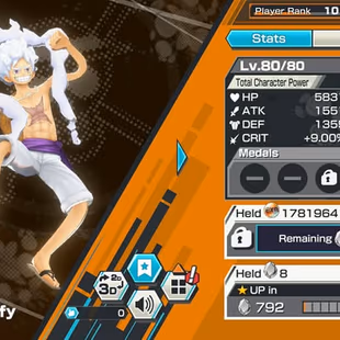 [3957] [ ANDROID ] 6 EX META - CAN 5 MAX - Nusjuro + Blackbeard + Light Luffy + Garp + Shanks , 2075 gems Android + 2917 - Image 6