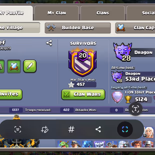 🚀SUPER TH 17🚀HEROS LVL50-61-41-35-25-10 | 400 PLUS CWL MEDALS | EPIC EQUIPMENTS | NC AT 1000 GEMS | - Image 3