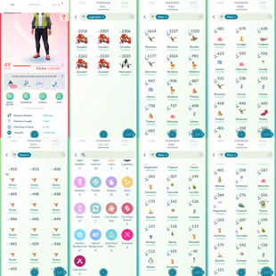 Level 49+ - event Safari Buenos Aires-6 legend-42 shiny can trade-1.9m+ Stardust-17 Eevee Explorer Safari- 17 Costume - Image 2