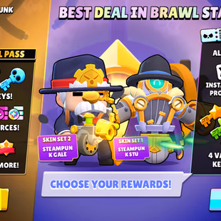 52K Trophies | 97 Heros | 🌟44 Max Level🌟 | 38 Hypercharge | 277 Skins | OG Skins | Can Change name & ID Free | - Image 6