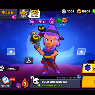 38 TITLES | WITCH SHELLY | 301 SKINS | 75.300 TROPHY | 99 BRAWLERS | 62 HYPERCHARGED | 67 MAXED BRAWLERS | 28 PRESTIGE - Image 2