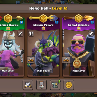 RARE ONE PIS IN WORLD 🎄 TH18 [6X HERO MAX] 🎄  HERO-105-105-95-80-55-25 | 10X EPIC MAX | LEGEND LEAGUE | 250-XP | NC-YS - Image 7
