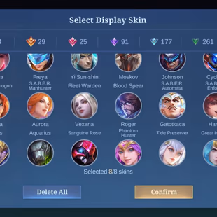 RARE MAGE MM ACC || 4 LEG 29 GRAND 25 EXQUISITE || WORLD COLLECTOR || EX 56 STAR || DECENT RECALL || RARE SKINS - Image 6