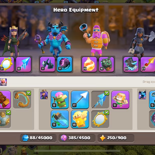 🔥TH 15 - (12 EPIC EQUIP - 8 EPIC LV 16 UP)🔥 | XP 208 | PET 8 | 67-79-45-50-29-1 | SW 1796 | 1 BOOK | C. GOLD 36K |  - Image 6