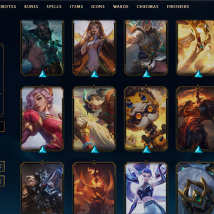 SEVER [ EUW ] - 315 LVL  - UNRANK - 351 SKINS - FULL CHAMP [ 39777 BE - 3 RP ] - FULL ACCESS  - Image 7