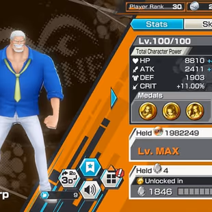 [4112][IOS+ANDROID] 11 EX - Garp + Roger + Shanks + Kizaru + Law + Saturn + Zoro + Akainu + Zephyr + Blackbeard  - Image 3