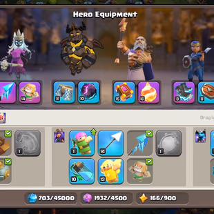 [ PREMIUM TH-15 ] 6X EPIC: GG-18 FB-16 || 1X PAID SCENERY || GOOD HEROS || STONG DEFENSES TROOPS|| BEST DEAL - Image 4