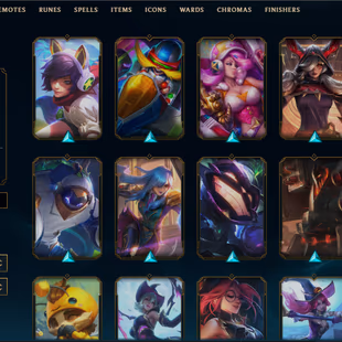 SEVER [ LAN ] - 473 LVL  - UNRANK - 250 SKINS - FULL CHAMP [ 177777 BE - 1535 RP ] - FULL ACCESS  - Image 4